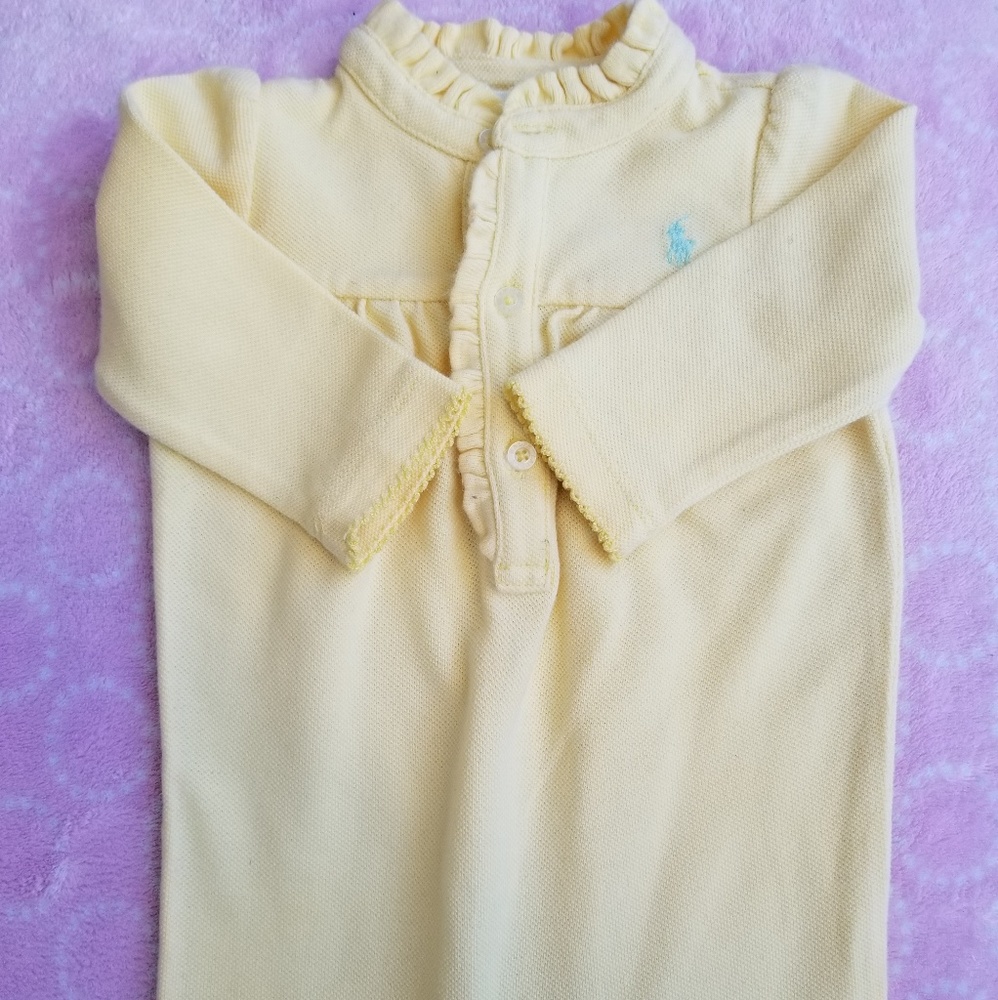 Ralph Lauren Polo Coverall - size 3 mos
